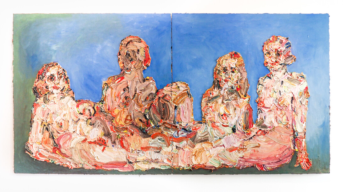 Luncheon on the Grass, 2018 Oil on Panel 152 x 304 cm | 60 x 120 in. 