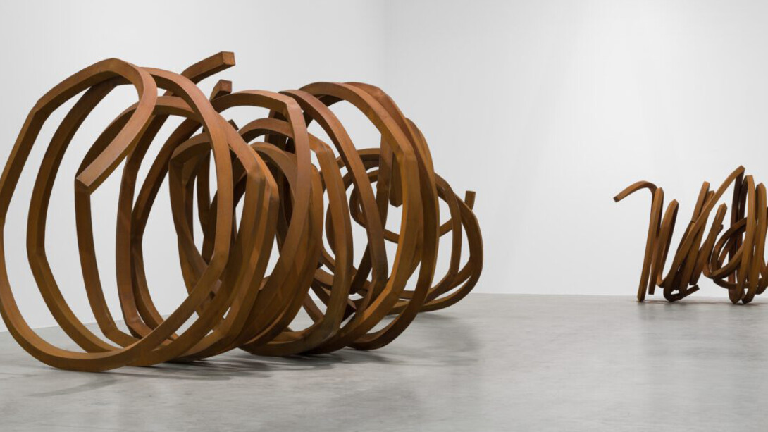 Bernar Venet. Courtesy of Blain Southern Gallery