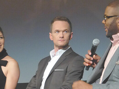 Gone Girl Premiere at the 52nd New York Film Festival, October 2014, Neil Patrick Harris and  Tyler Perry

