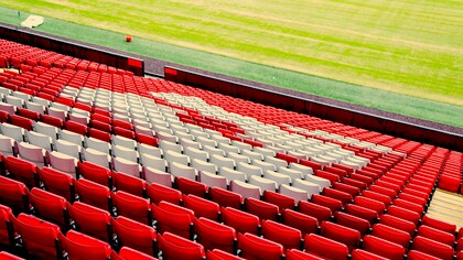 Anfield vacío a causa del coronavirus