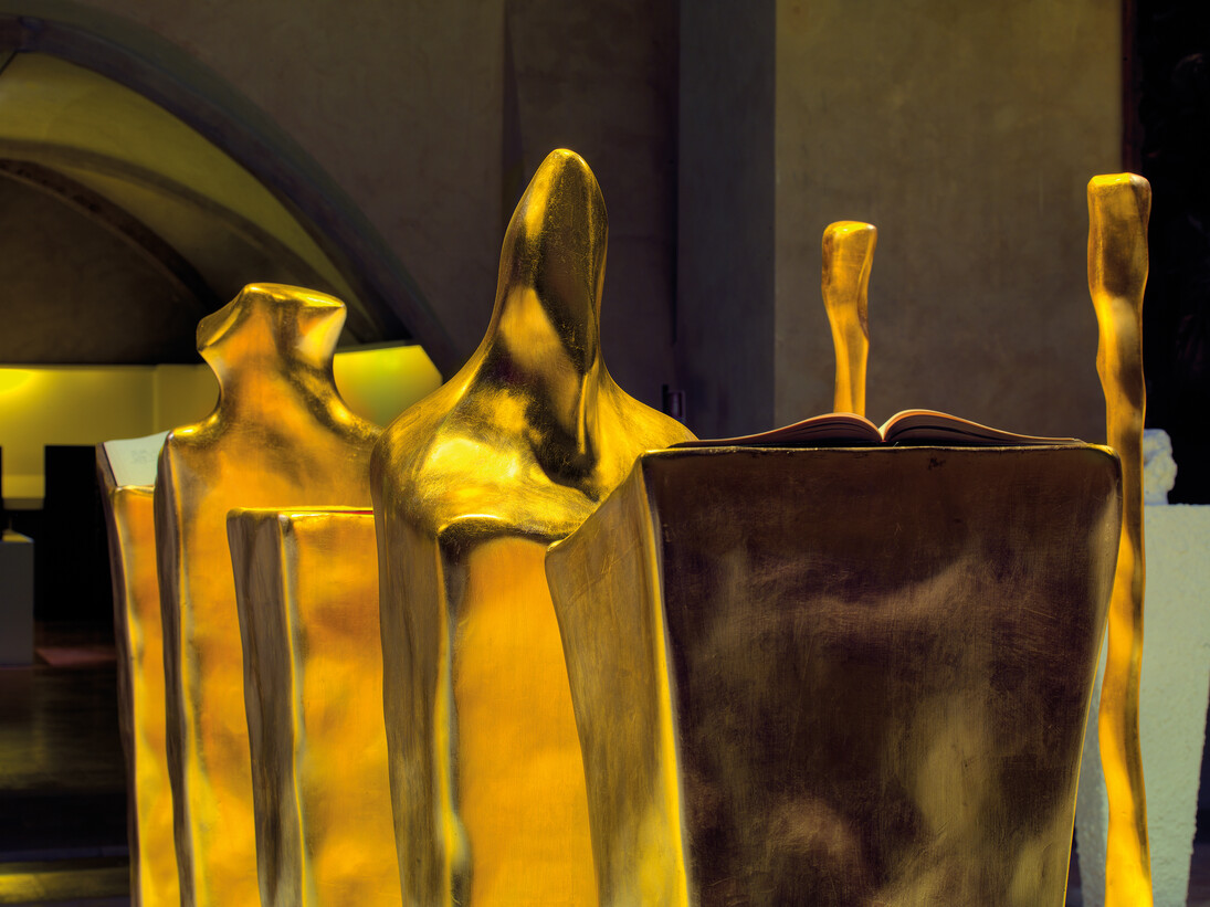 Bizhan Bassiri, Riserva Aurea, 2014 - Galleria Nazionale dell’Umbria, ph. Mario Di Paolo 