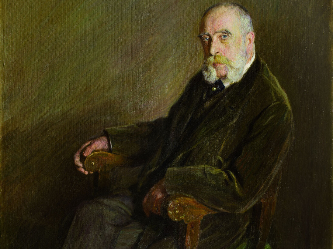 Arturo Noci, Ritratto del principe Viktor Gagarin, 1907, Olio su tela, 95 x 83 cm, Collezione privata
