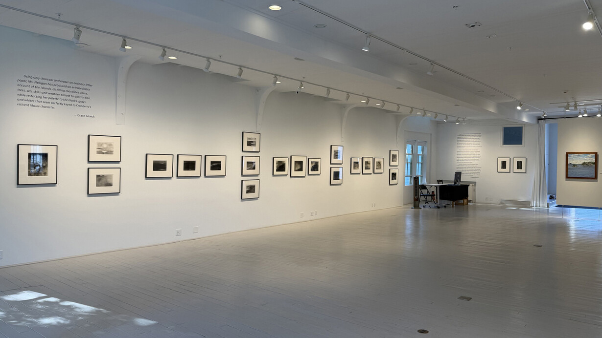 Emily Nelligan, Cranberry island, exhibition view. Courtesy of Alexandre Gallery