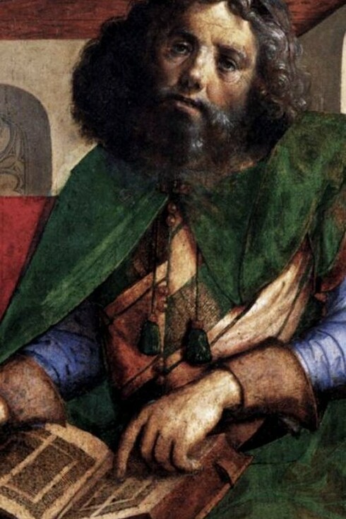 "Platón", óleo sobre madera, Pedro Berruguete, 1477