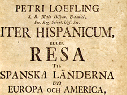 «Iter Hispanicum» de Löfling
