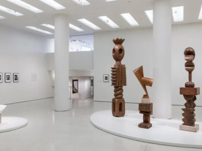 Installation view: Guggenheim Collection: Brancusi. Photo: David Heald