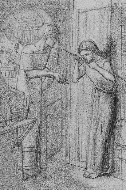 Elizabeth Siddal, Clerk Saunders