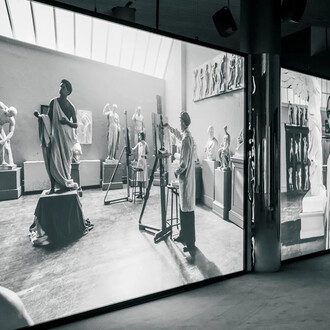 Sir Isaac Julien, Once again … (Statues never die), exhibition view. Courtesy of ARoS