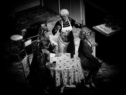 The cast of ‘Golden Girls: The Laughs Continue’ during rehearsals