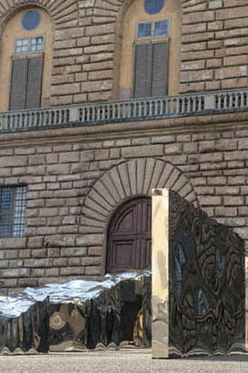 Infinito davanti a Palazzo Pitti