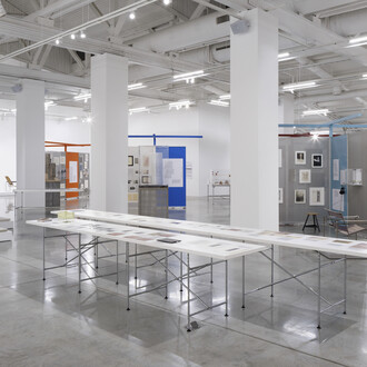 Vrious artists, The whole world a Bauhaus, exhibition view. Courtesy of Art Museum Zuzeum