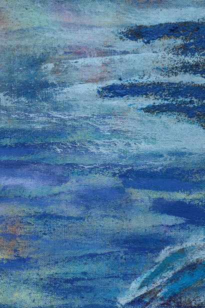 Alvaro Barrington, The water (After CM) (detail), 2025. Courtesy of Pippy Houldsworth Gallery