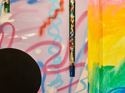 Sarah Cain. Courtesy of Aspen Art Museum