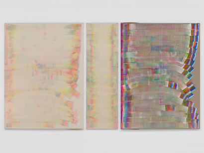 Hannah De Corte, Hypervigilance, vue d'exposition. Avec l'aimable autorisation de la Galerie La Patinoire Royale Bach
