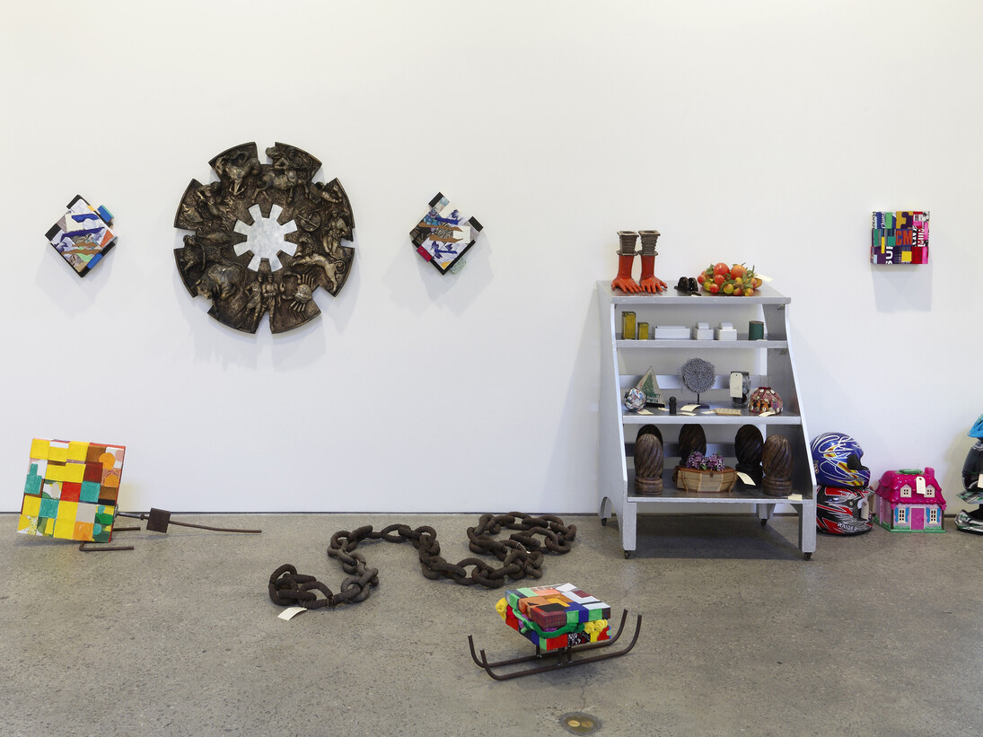 Nancy Shaver, Installation view, 2014. Courtesy the artist; Anton Kern Gallery, New York