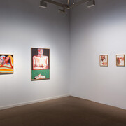 Pace Taylor, All I do the whole day through, vista de exhibición. Cortesía de la Galería Pelaires 