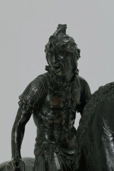 Andrea Riccio, Le Cavalier Hurlant, détail