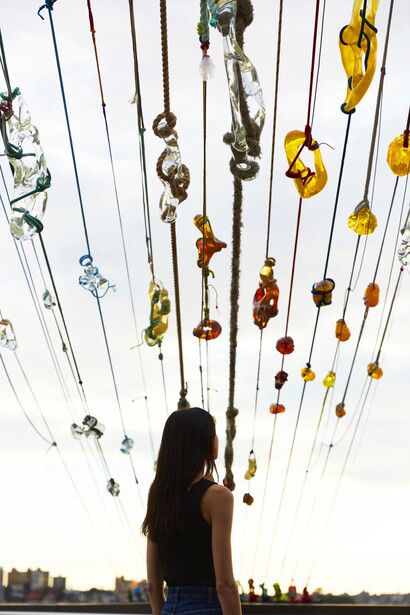 Kate Newby, Hours in wind, exhibition view. Courtesy of MCA