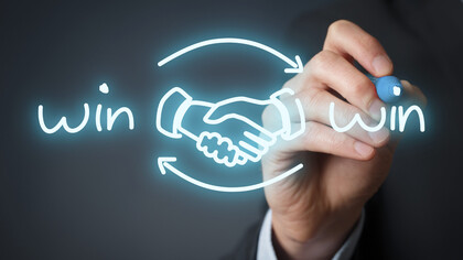 La mejor negociación es aquella en la que ambas partes sienten que han obtenido un beneficio mutuo