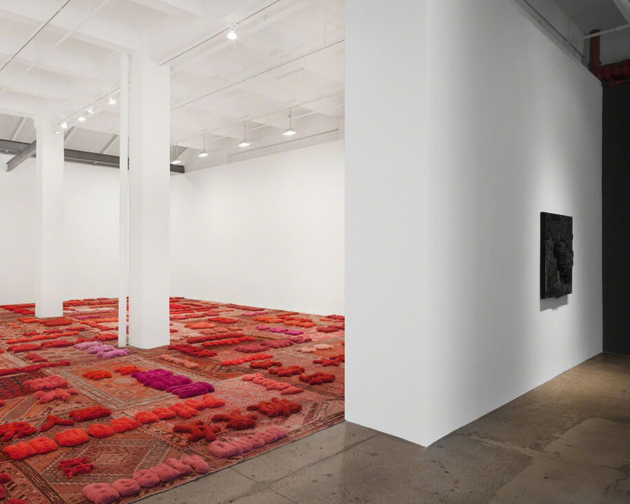 Protruding Patterns, Exhibition view. Courtesy of Galerie Lelong & Co.