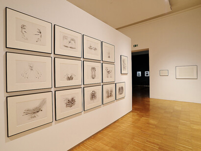 Still even now, exhibition view. Courtesy of Neue Galerie Graz