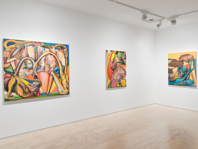 Emma Cousin, Landmark, exhibition view. Courtesy of Jessica Silverman Gallery