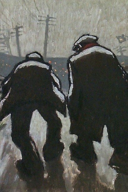 Norman Cornish, Pit Road, © courtesy of Gemini Collection