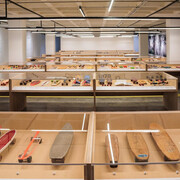 Skateboard, vue d’exposition. Avec l’aimable autorisation du Design Museum