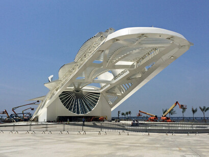O Museu do Amanhã, em Porto Maravilha, na capital do Rio de Janeiro foi inaugurado em 2015