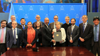 Ceremonia de firma del Acuerdo de Escazú, 27 de septiembre de 2018