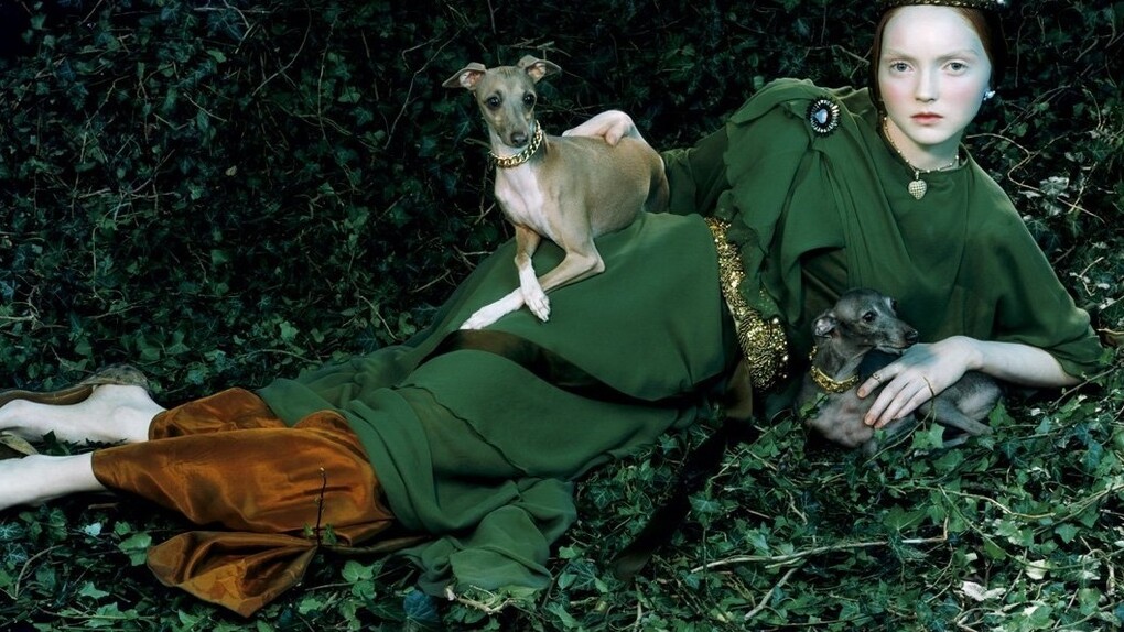 Imagen de la exposición "Vogue. Like a painting"