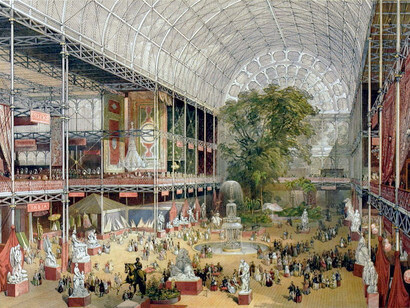 Il Crystal Palace, interno