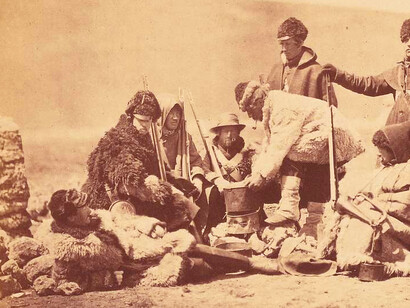 Crimean War, Group of the 47th in Winter Dress, by Roger Fenton