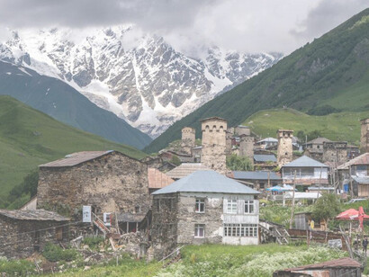 Ushguli (Georgian: უშგული) is a community of five villages located at the head of the Enguri gorge in Svaneti, Georgia