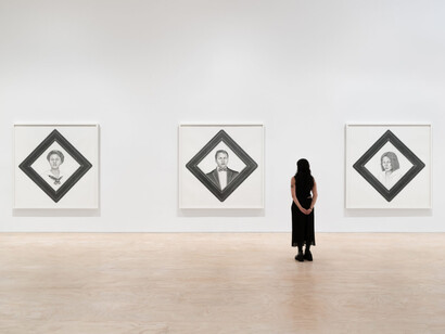Lava Thomas, Lineage, exhibition view. Courtesy of Jessica Silverman