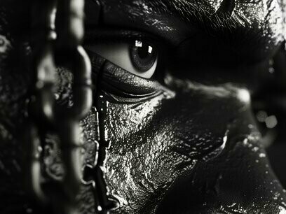 O destino desses escravizados era, muitas vezes, a castração. Os homens capturados eram submetidos à mutilação genital — uma prática de alto risco, com elevadas taxas de mortalidade. O objetivo era garantir submissão total e evitar descendência. Essa política sistemática de esterilização implicou o desaparecimento quase completo das linhagens africanas nos territórios sob domínio muçulmano