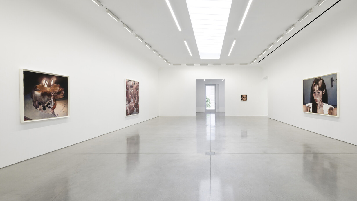 Moka Lee, Persona works, exhibition view. Courtesy of David Kordansky Gallery