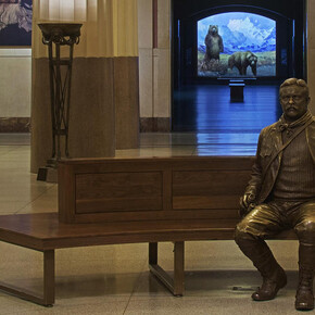 Theodore Roosevelt Memorial Hall. Courtesy of American Museum of Natural History