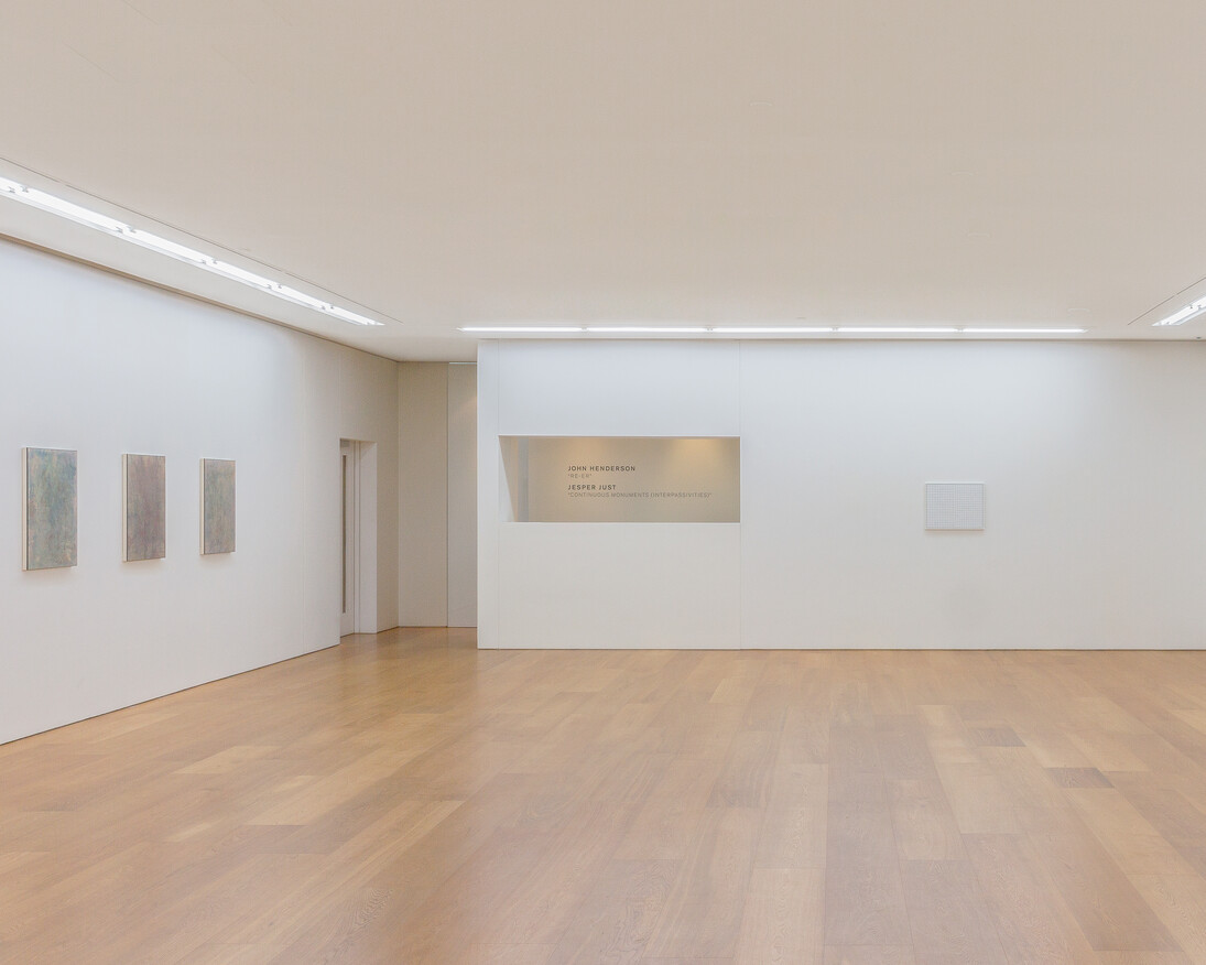 View of John Henderson's solo exhibition "re-er" at Perrotin, Hong Kong, 2017. Courtesy Perrotin