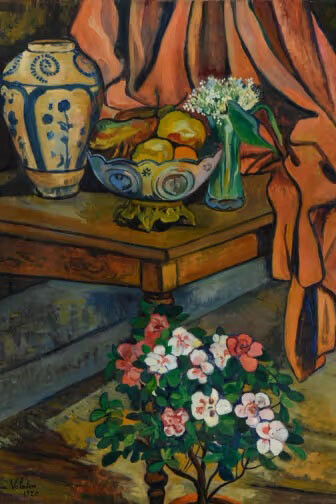 Suzanne Valadon, Nature morte (Still life) (detail), 1920. Courtesy of Philadelphia Museum of Art