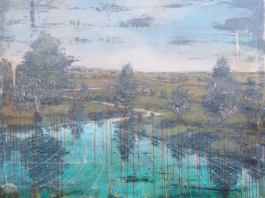 FORBICI JERNEJ, Remember me when I am gone, 2015, Acrilico e olio su tela, 190x120 cm 