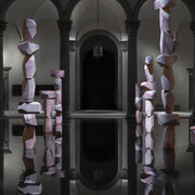 Superflex, There are other fish in the sea, vista della mostra. Cortesia di Palazzo Strozzi. Foto di Ela Bialkowska, Okno Studio