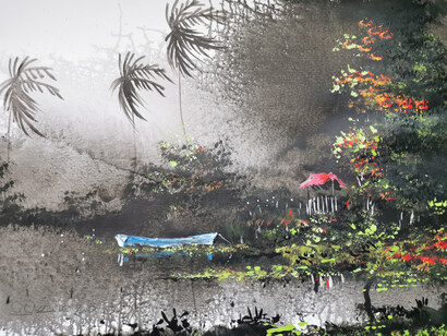 Obra de Carlos Cruz Rodríguez (detalle)