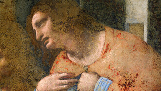 Leonardo Da Vinci, Cenacolo, dettaglio