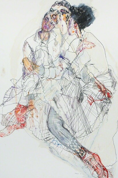 Howard Tangye. Links, Exhibiiton view. Courtesy of Amar Gallery