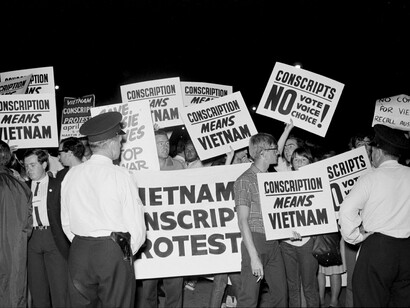 In March 1970, Ramparts published an essay titled “On American Violence.” He reminded readers that America was born of violence. Crowds gathered to protest against the Vietnam War