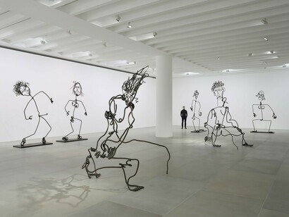 Sticks with Dicks and Slits, exhibition view. Courtesy of Blain|Southern