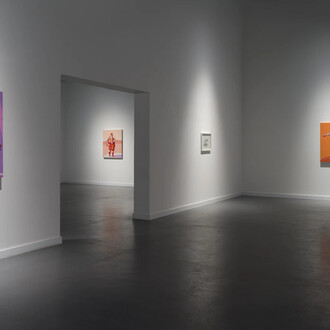 Elias Izoli, Inside out '25, exhibition view. Courtesy of Ayyam Gallery