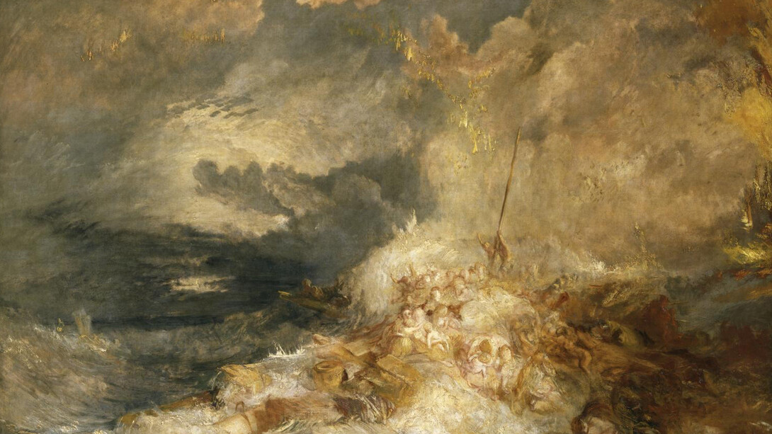 J. M. W. Turner, Fire at Sea