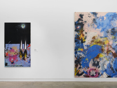 Futura 2000, Breaking out, exhibition view. Courtesy of The Bronx Museum of the Arts